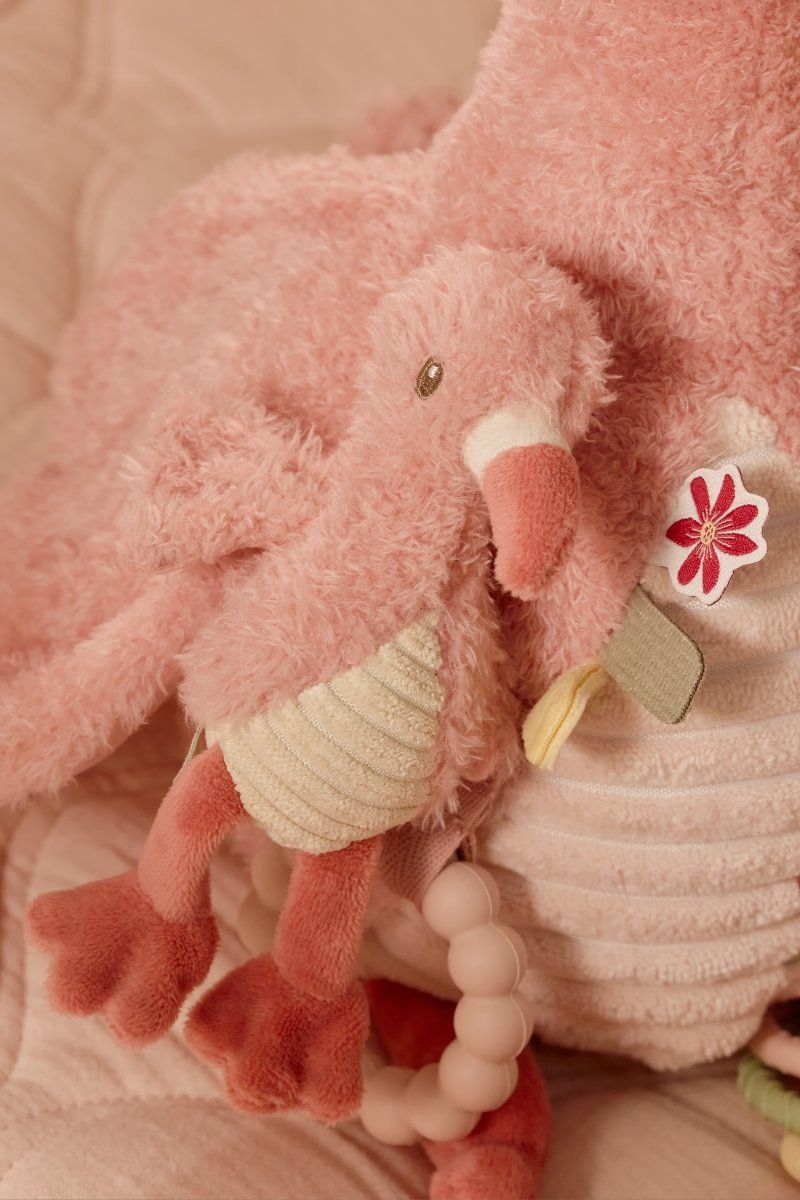 Aktivitäten Kuscheltier Flamingo Safari Friends - Little Dutch