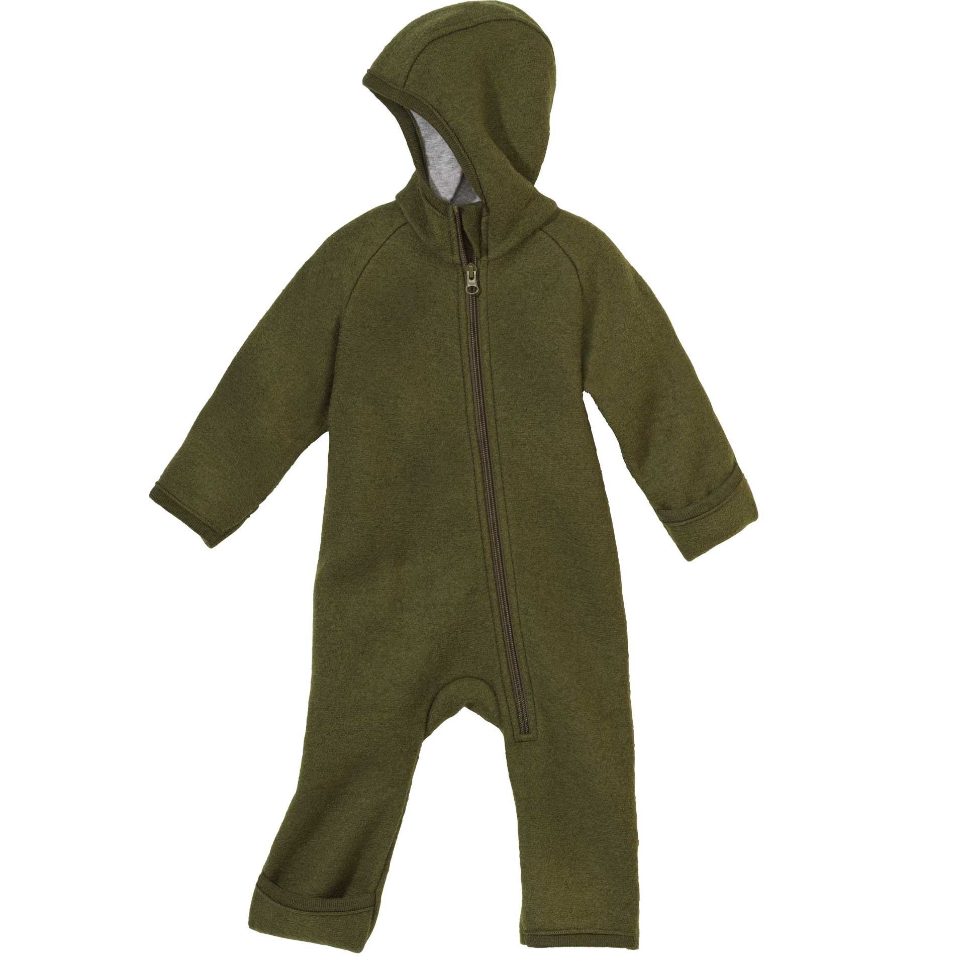 Disana Walkoverall ZIPP olive Gr. 62-68