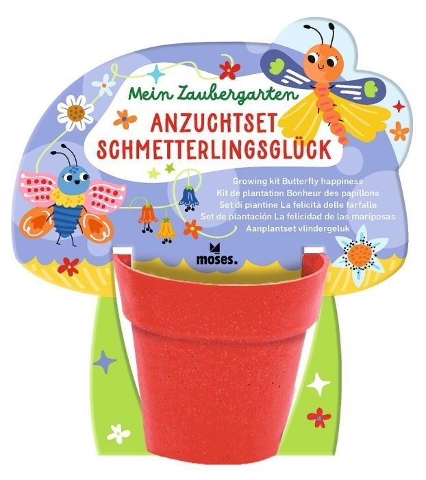 Mein Zaubergarten Anzuchtset für Insekten (verschiedene Designs, 1 Stück)