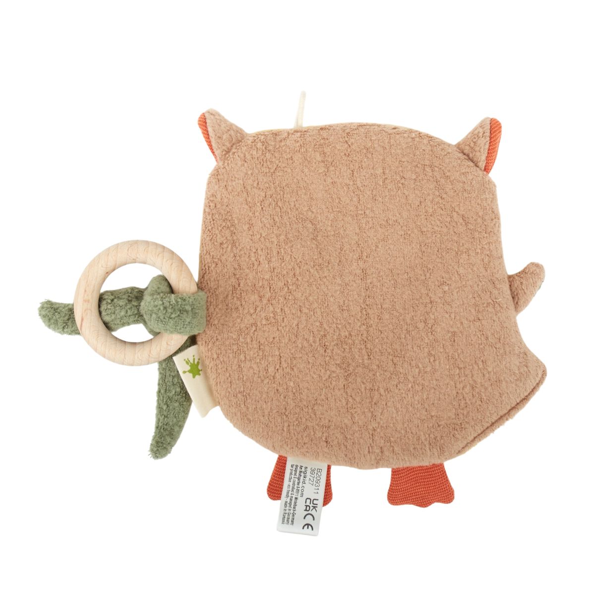 sigikid Knistertuch Eule - Green Collection 39727