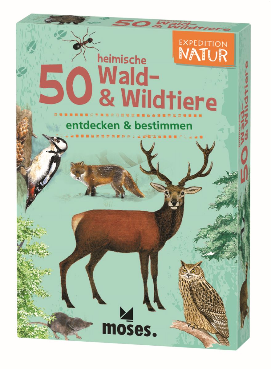 Expedition Natur 50 heimische Wald- & Wildtiere - Moses