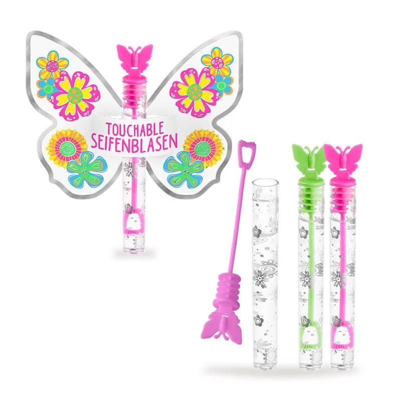 Schmetterling Touchable Seifenblasen 4ml (unterschiedliche Designs, 1 Stück)