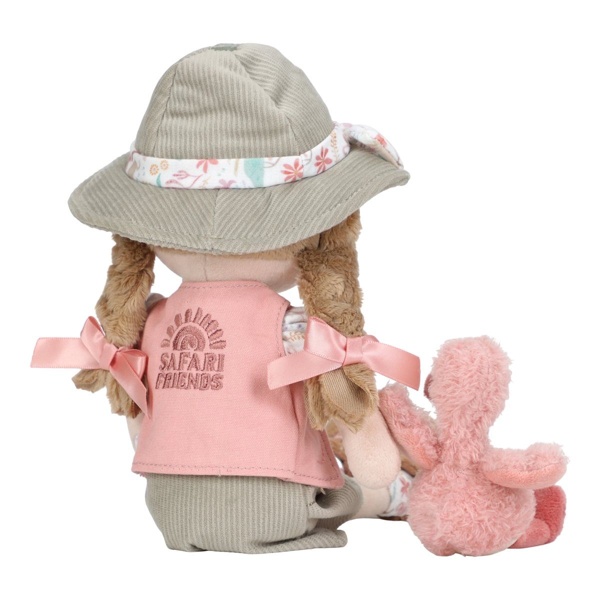 Kuschelpuppe Ranger Rosa Safari Friends - Little Dutch