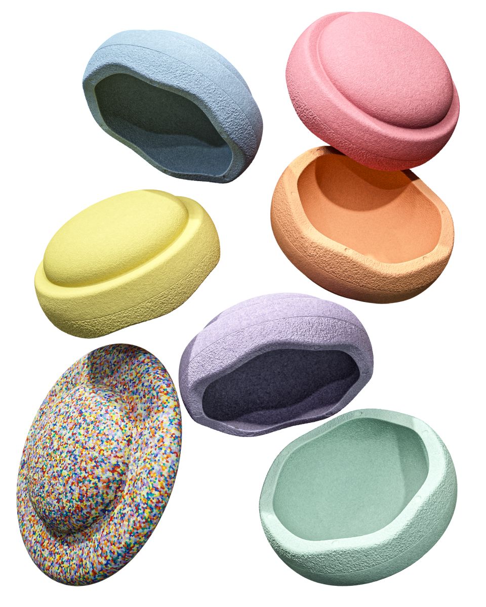 Stapelstein® Rainbow Set Pastel (6+1)