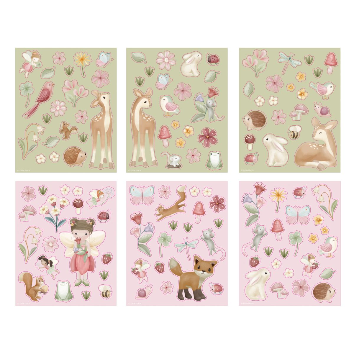 Sticker Set Fairy Garden - Little Dutch