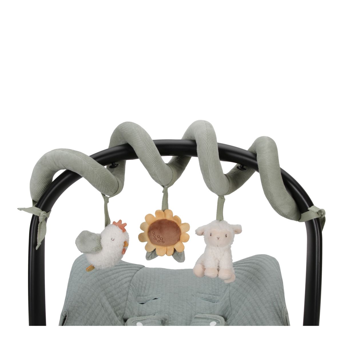 Aktivitätsspirale für Babyschale Little Farm - Little Dutch