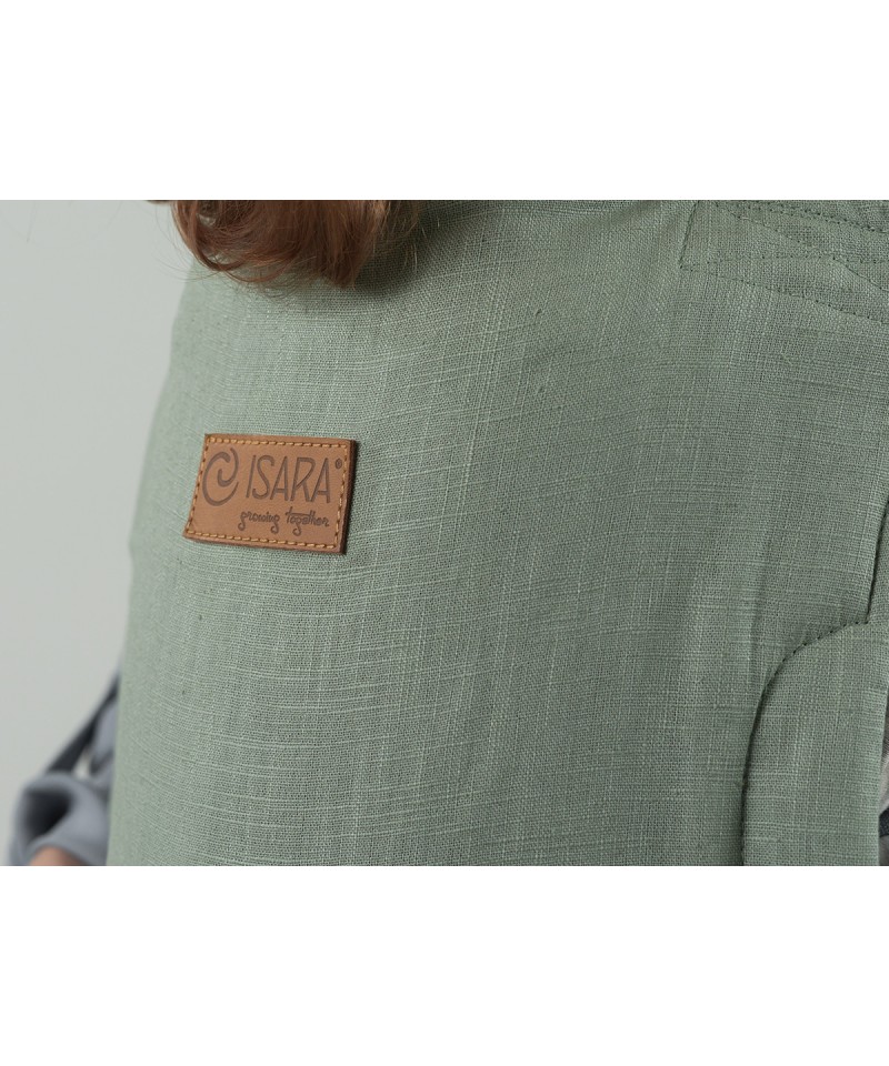 Isara Quick Half Buckle Carrier Sage Green Linen