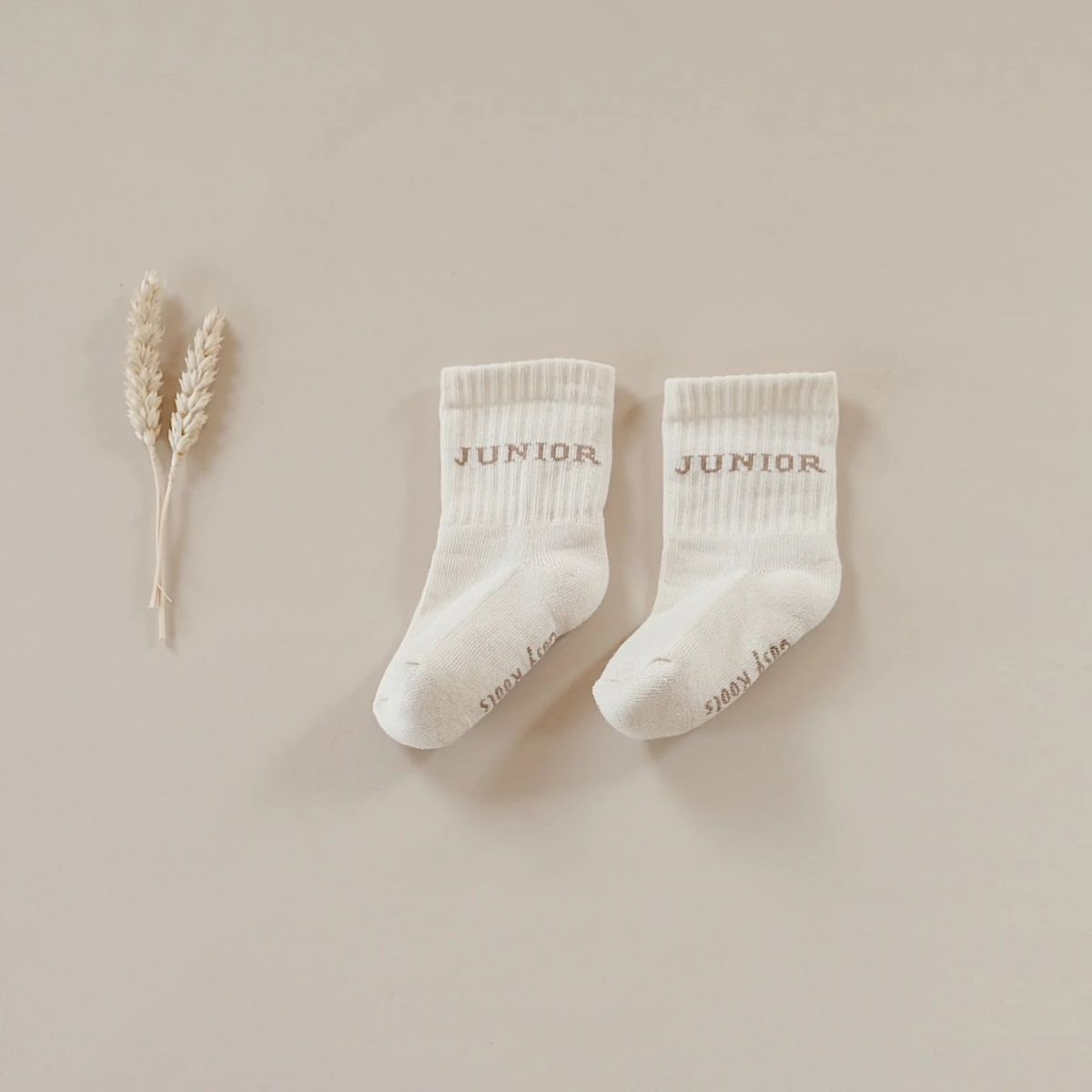 Socken JUNIOR sand GOTS - 1-2 J.