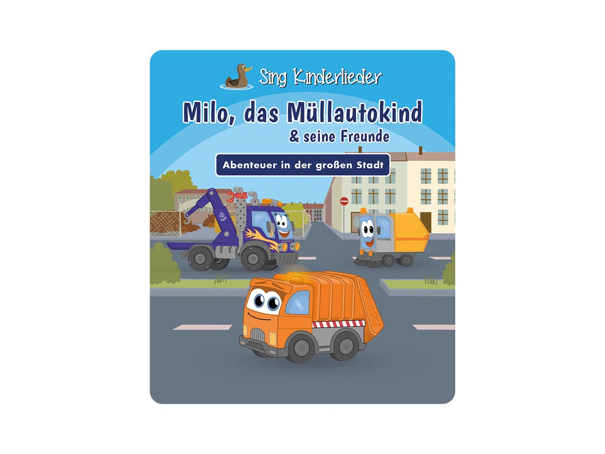 Sing Kinderlieder - Milo, das Müllautokind & seine Freunde - Tonies 3+