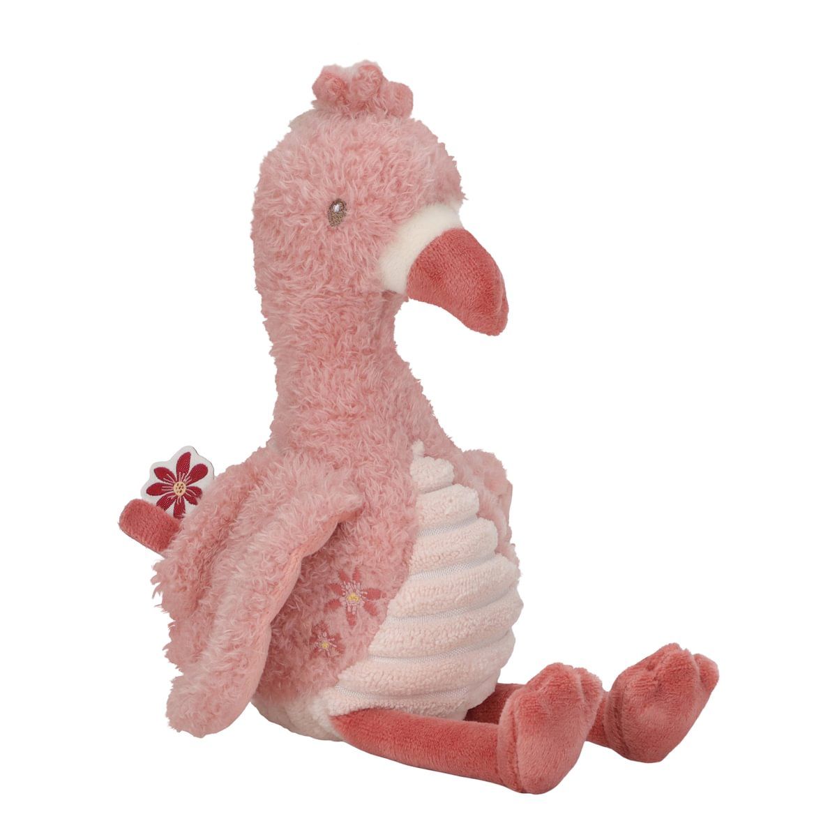 Kuscheltier Flamingo 17 cm Safari Friends - Little Dutch
