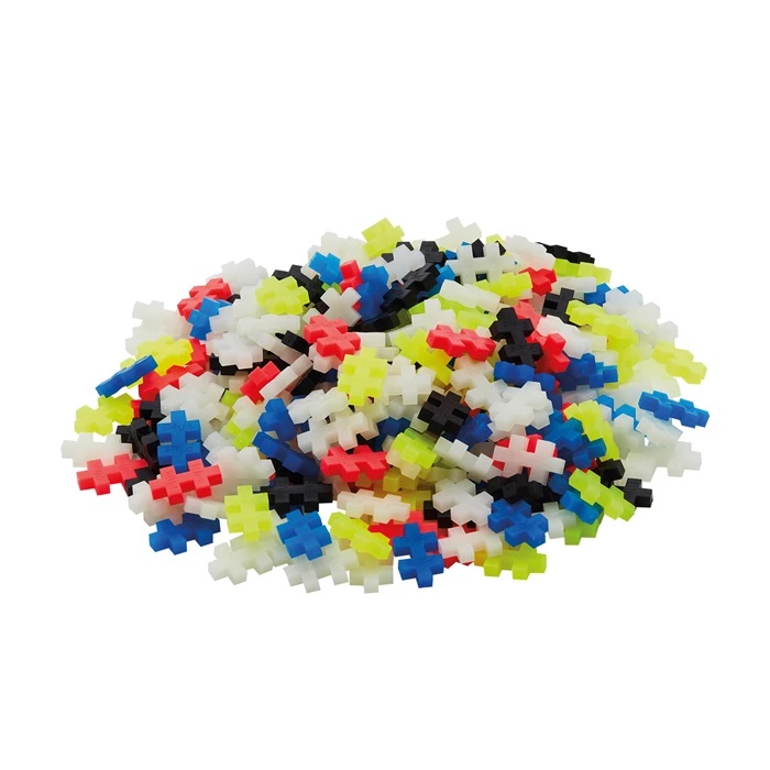 PLUS PLUS Mini-Bausteine Nachtleuchtend 300 Stück