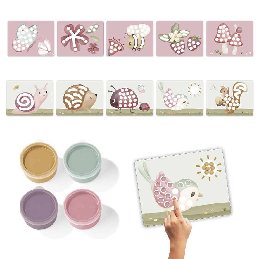 Fingerstempeln Fairy Garden - Little Dutch