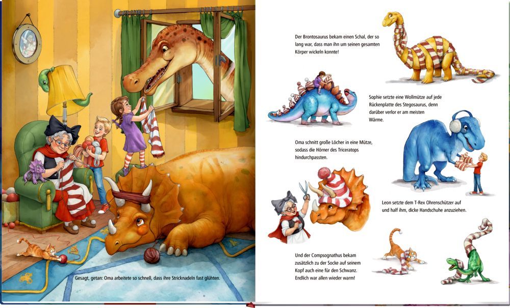 Dinosaurier feiern Weihnachten (Band 6) 3+