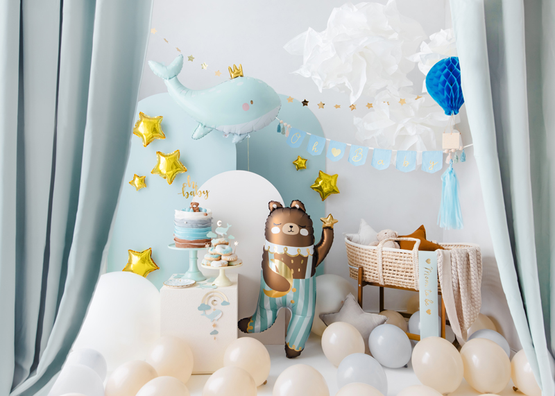 Caketopper Wal - Meereswelt (7-teilig) - Party Deco