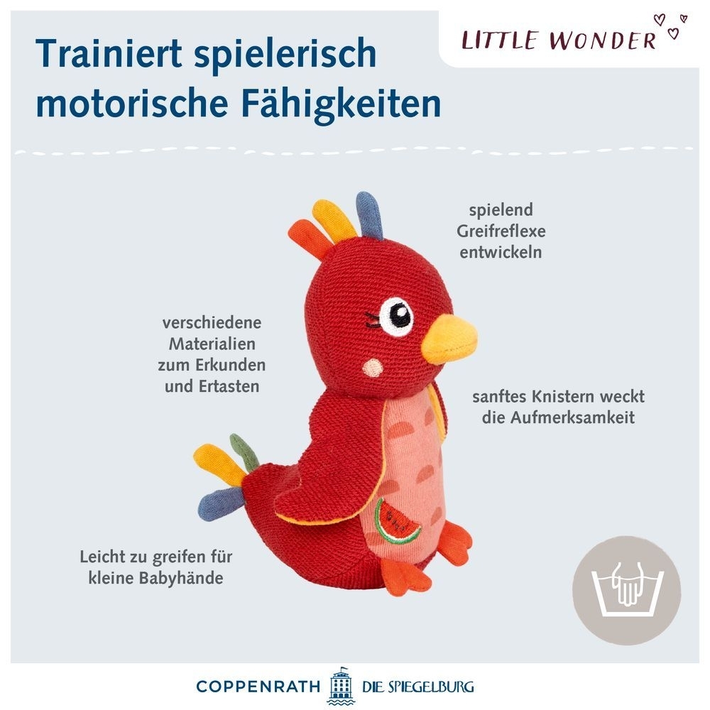 Knistertier Paradiesvogel - Little Wonder