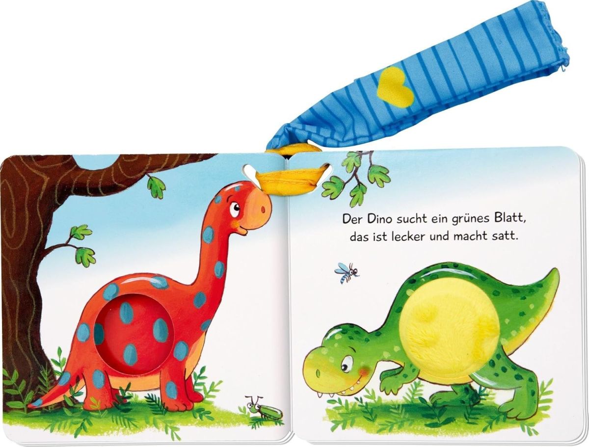 Mein 1. Fühl-Buch für denBuggy: 10 drollige Dinos (Fühlen & begreifen) 6M+