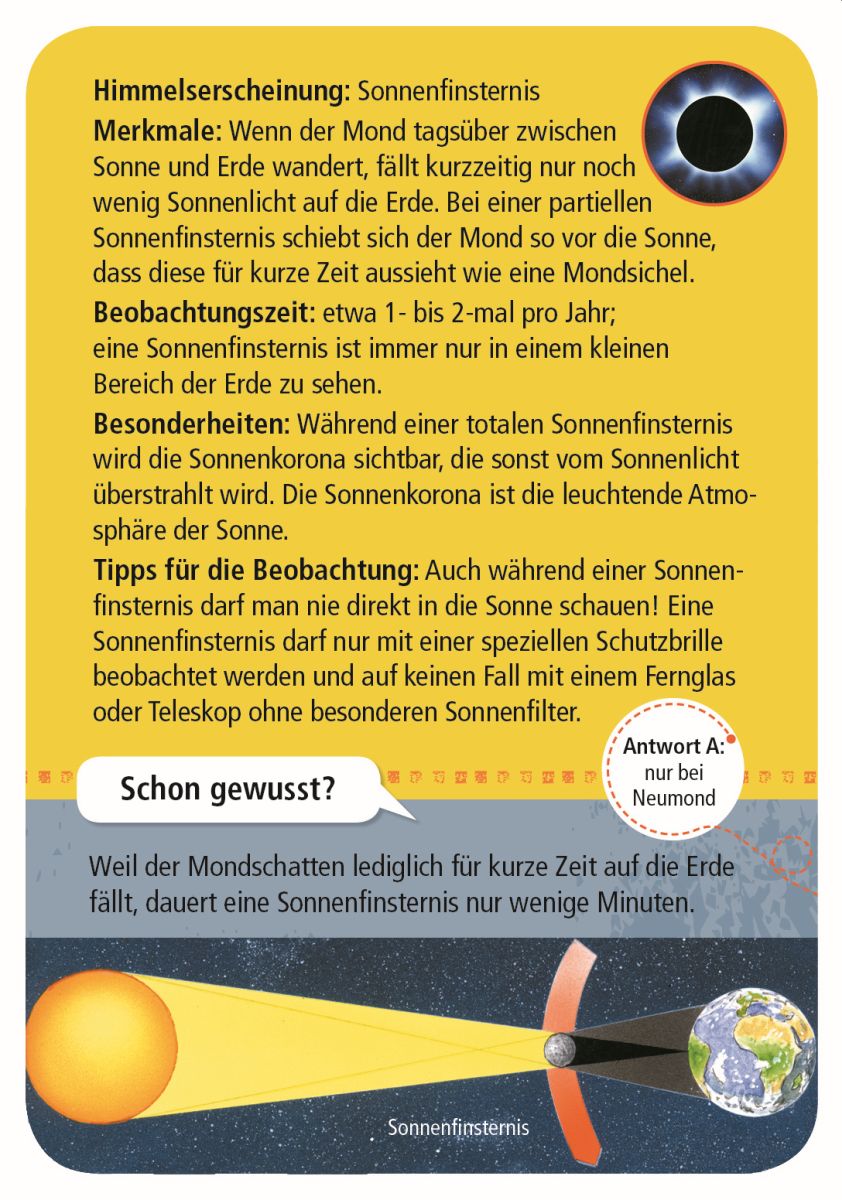 Expedition Natur 50 Sternbilder & Planeten - Moses