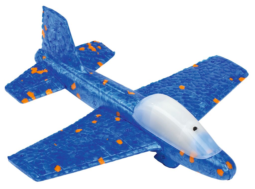 Kleine Leuchtflieger mit LED (verschiedene Designs, 1 Stück)
