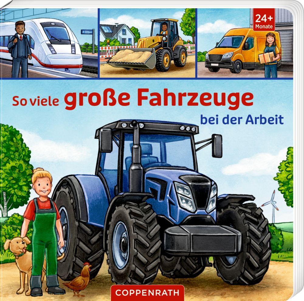 So viele große Fahrzeuge bei der Arbeit 2+