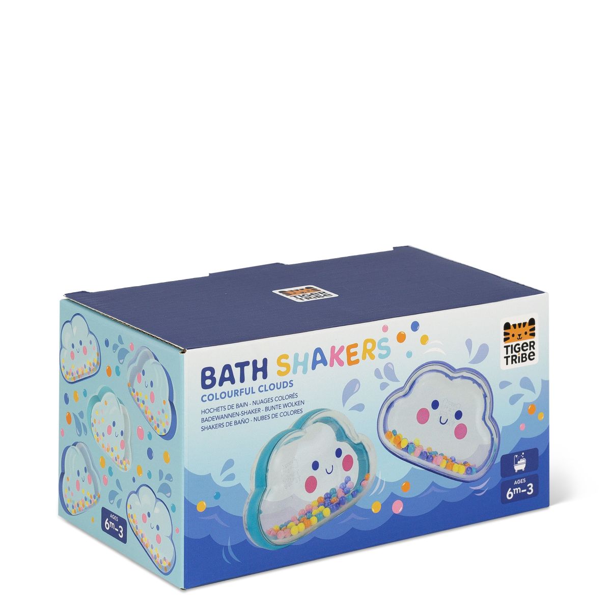 Badewannen Shaker Bunte Wolken - Tiger Tribe