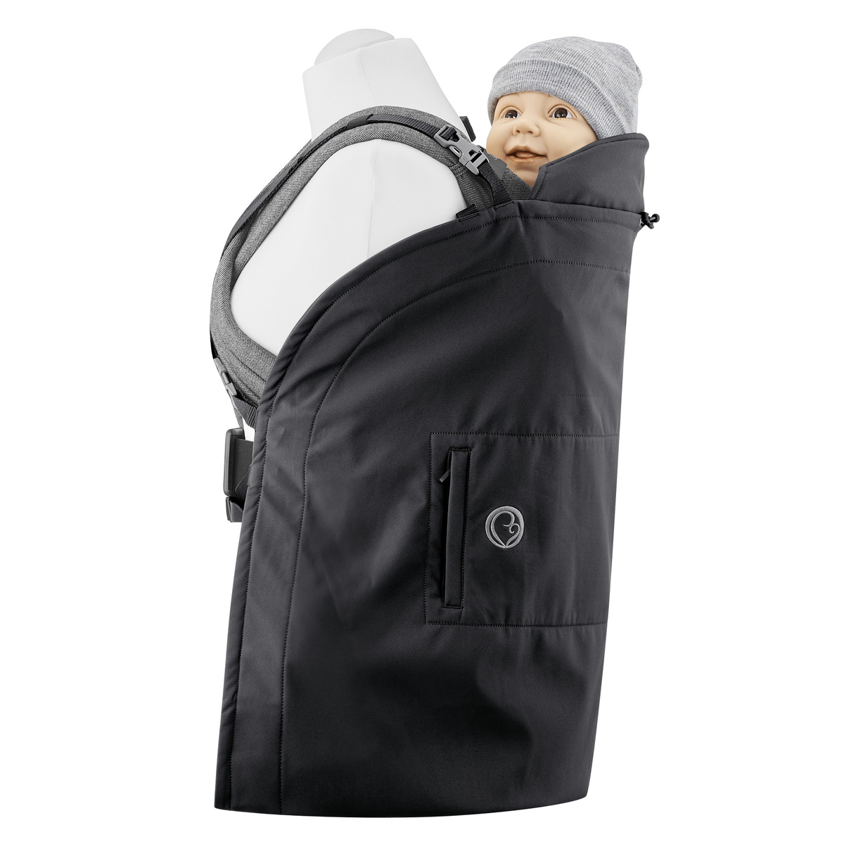 Softshell-Tragecover Allrounder black - Mamalila