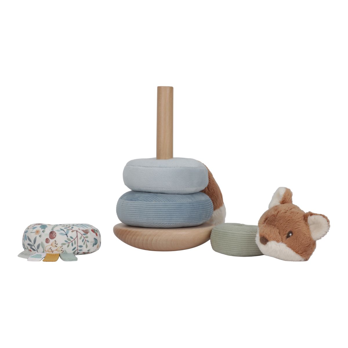 Stapelturm mit Ringen - Forest Friends - Little Dutch