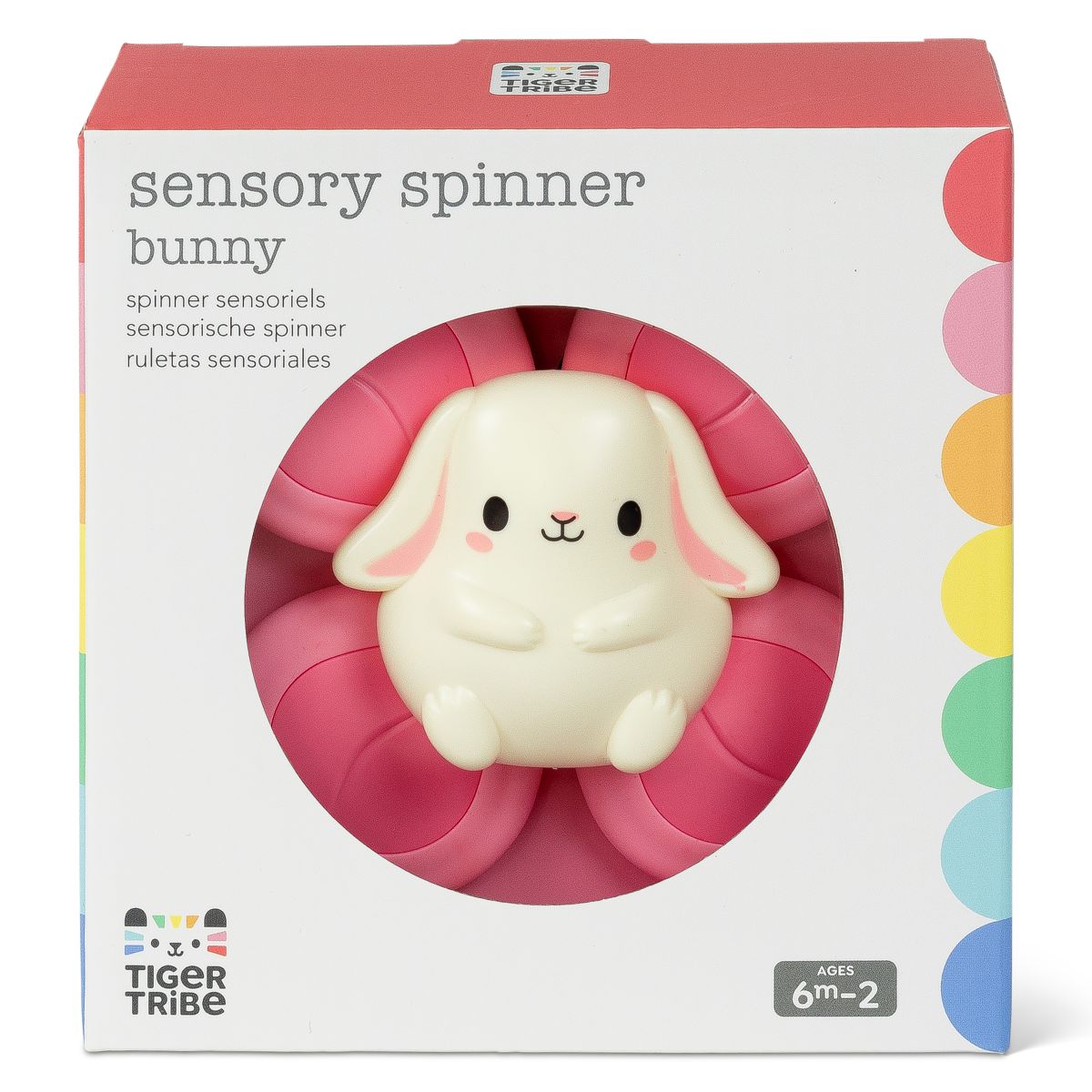 Sensorik Spinner Hase pink - Tiger Tribe