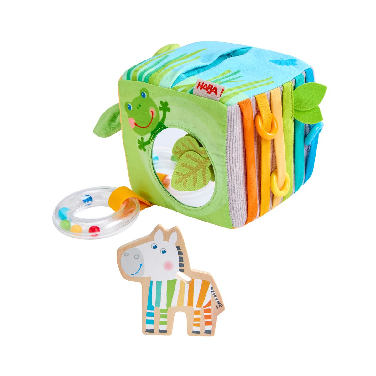 HABA Entdeckerwürfel Zebra