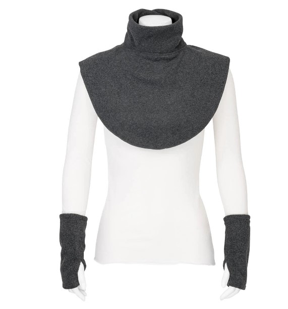 Hoppediz Fleece-Cover 3 in 1 anthrazit