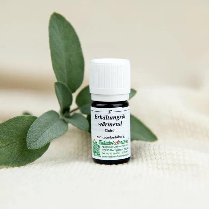 Erkältungsöl wärmend 5ml - Bahnhof Apotheke