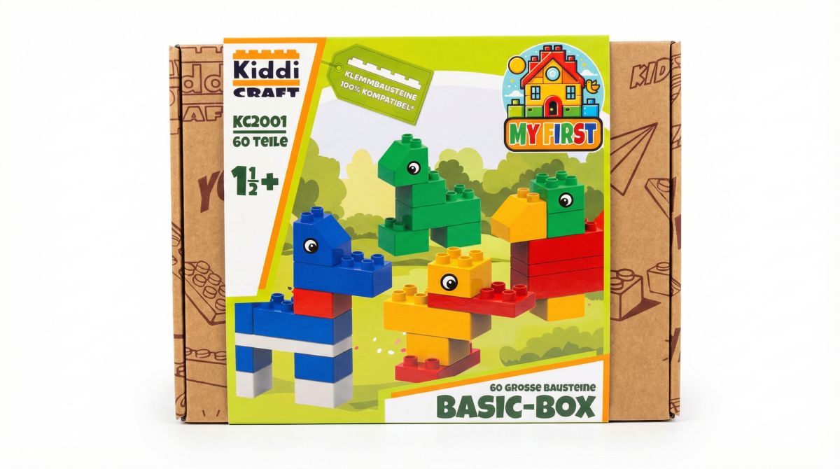 My First Kiddicraft Basic Box - Kiddicraft