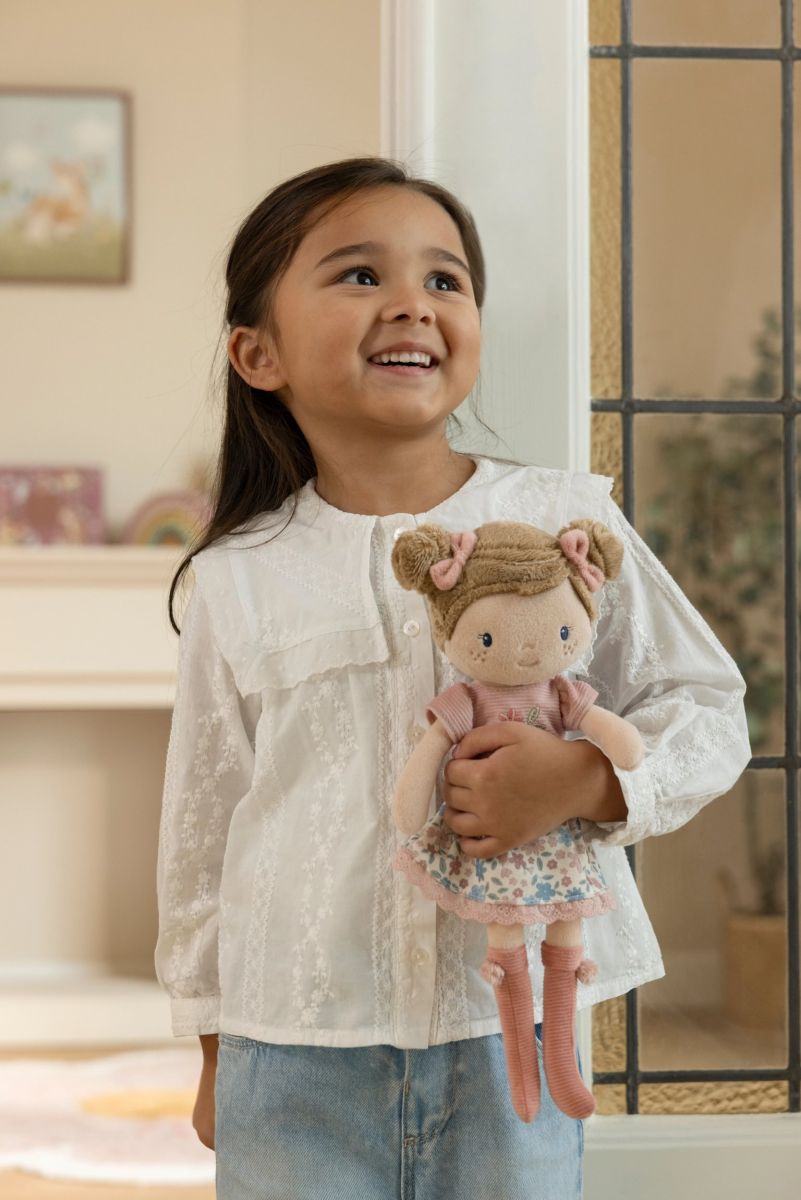 Kuschelpuppe Rosa 35cm - Little Dutch