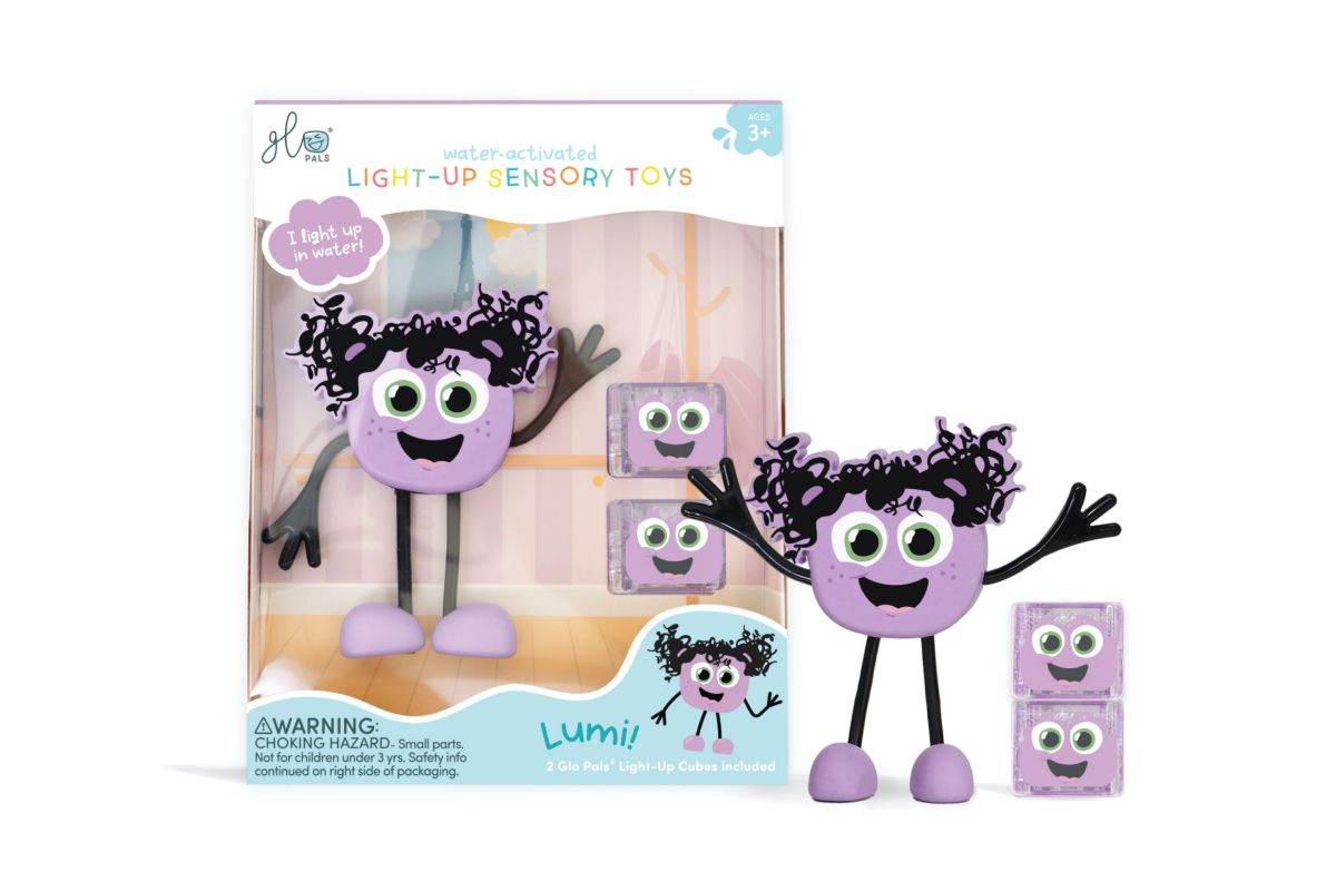 Glo Pals Badespielzeug Charakter Lumi Lila