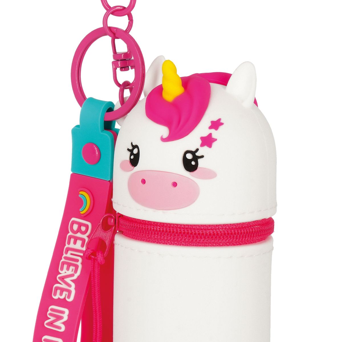 Mini Kawaii Münztasche mit Schlüsselanhänger Einhorn - Legami