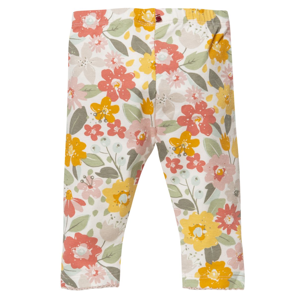 Leggings mit Blumen GOTS - 62-68