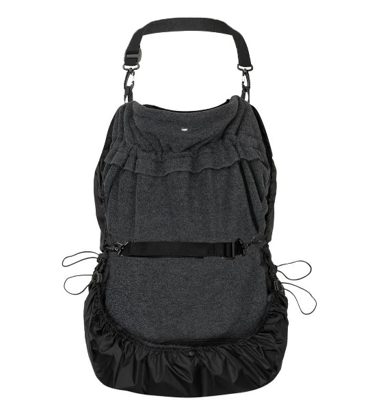 Hoppediz Fleece-Cover 3 in 1 anthrazit