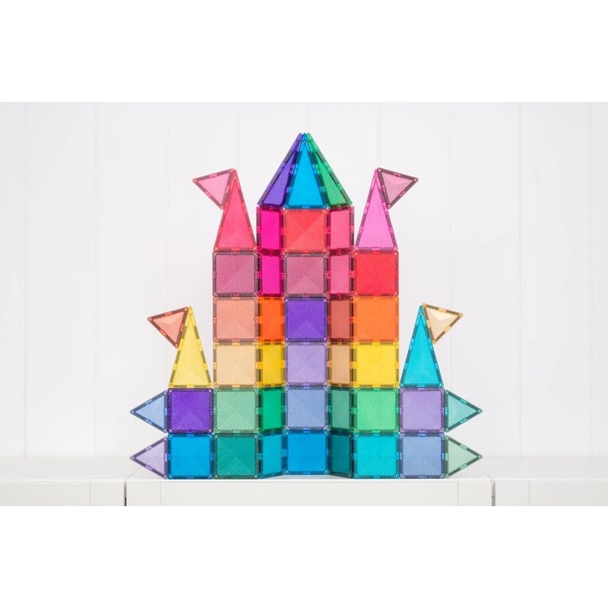 CONNETIX Glitter Castle Pack Magnetbausteine 48-teilig