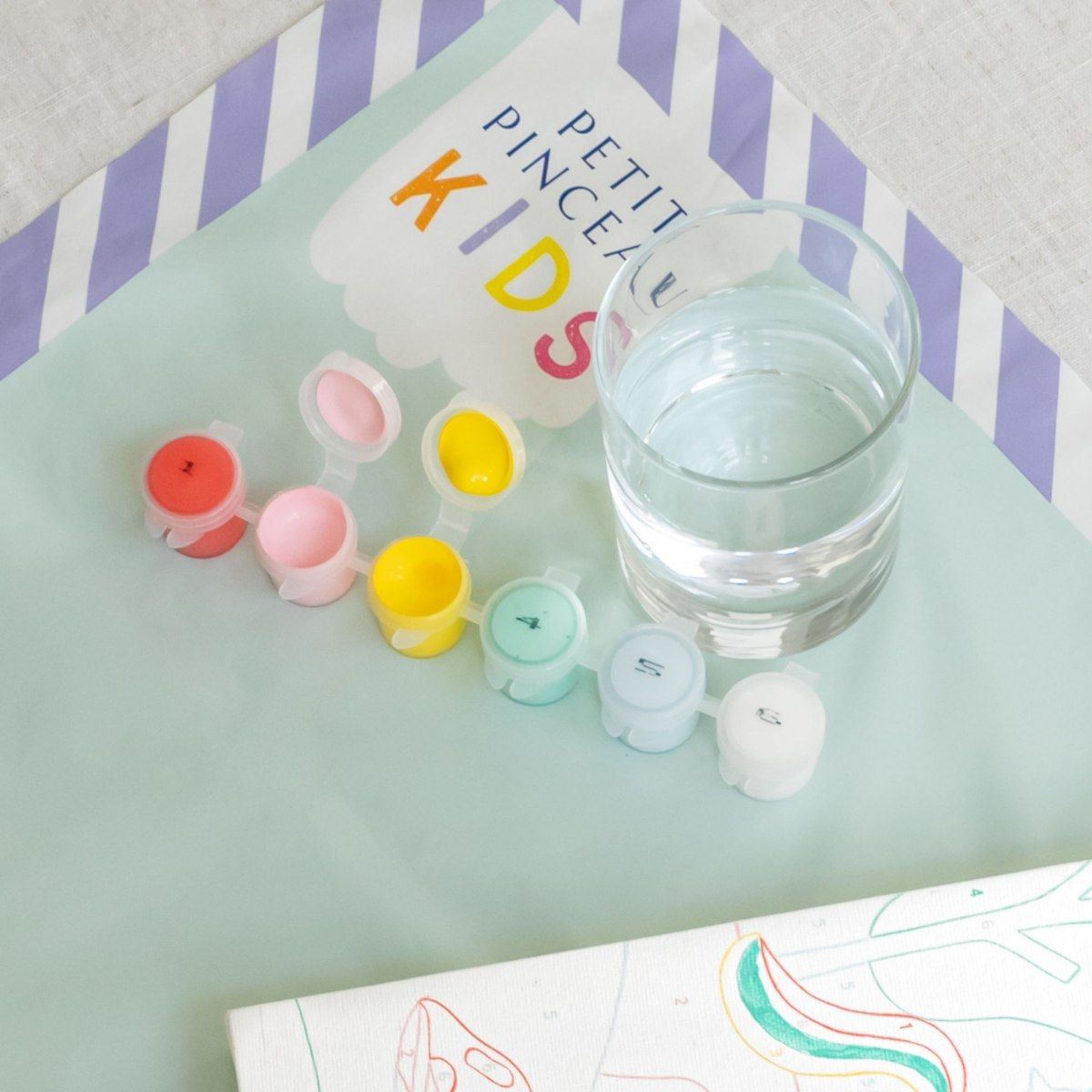 Malen nach Zahlen Set Kids "Einhorn" - La Petite Épicerie