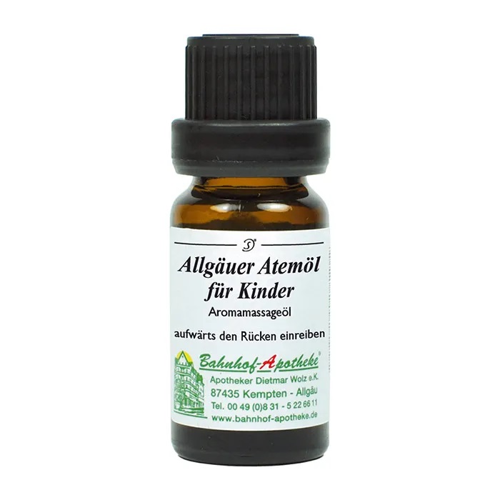 Allgäuer Atemöl für Kinder 10ml - Bahnhof Apotheke