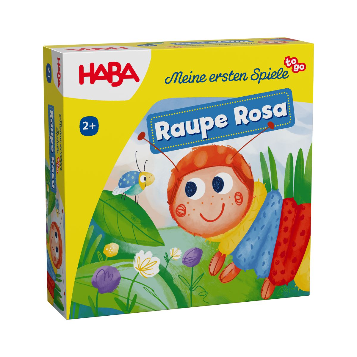 HABA Meine ersten Spiele to go - Raupe Rosa