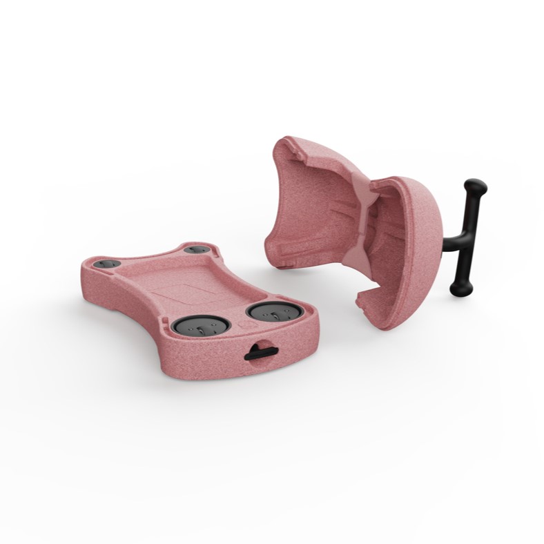 My First 3 in 1 Babyroller rose - Scoot and Ride