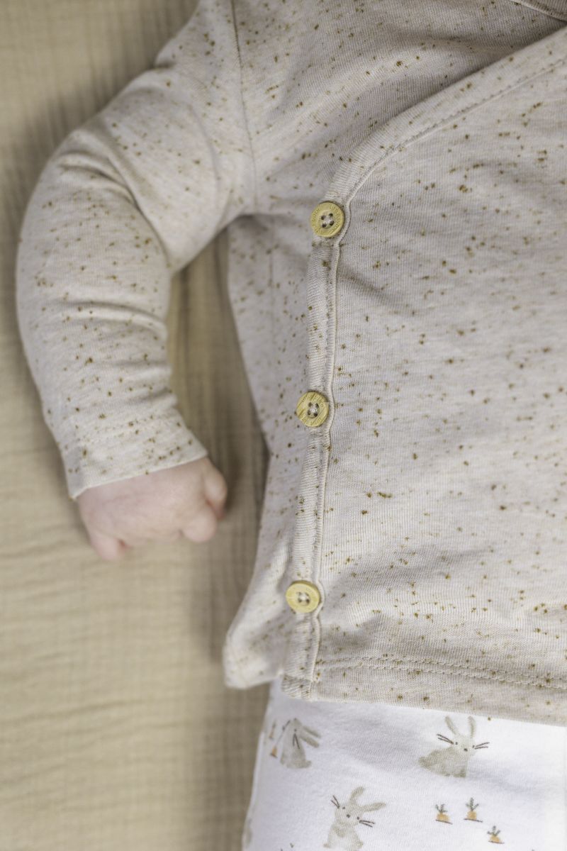 Wickel Jacke Hase sand  - 56