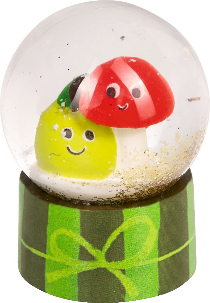 XS-Schneekugel - Fröhliche Weihnachten (verschiedene Designs, 1 Stück)