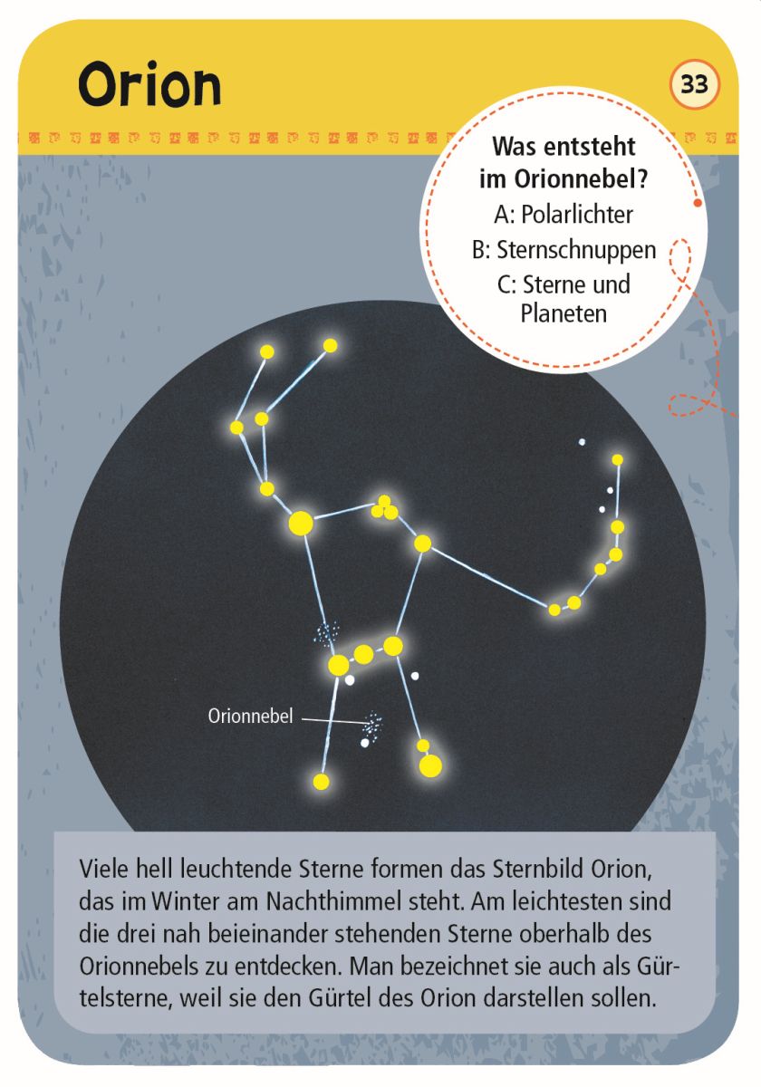 Expedition Natur 50 Sternbilder & Planeten - Moses