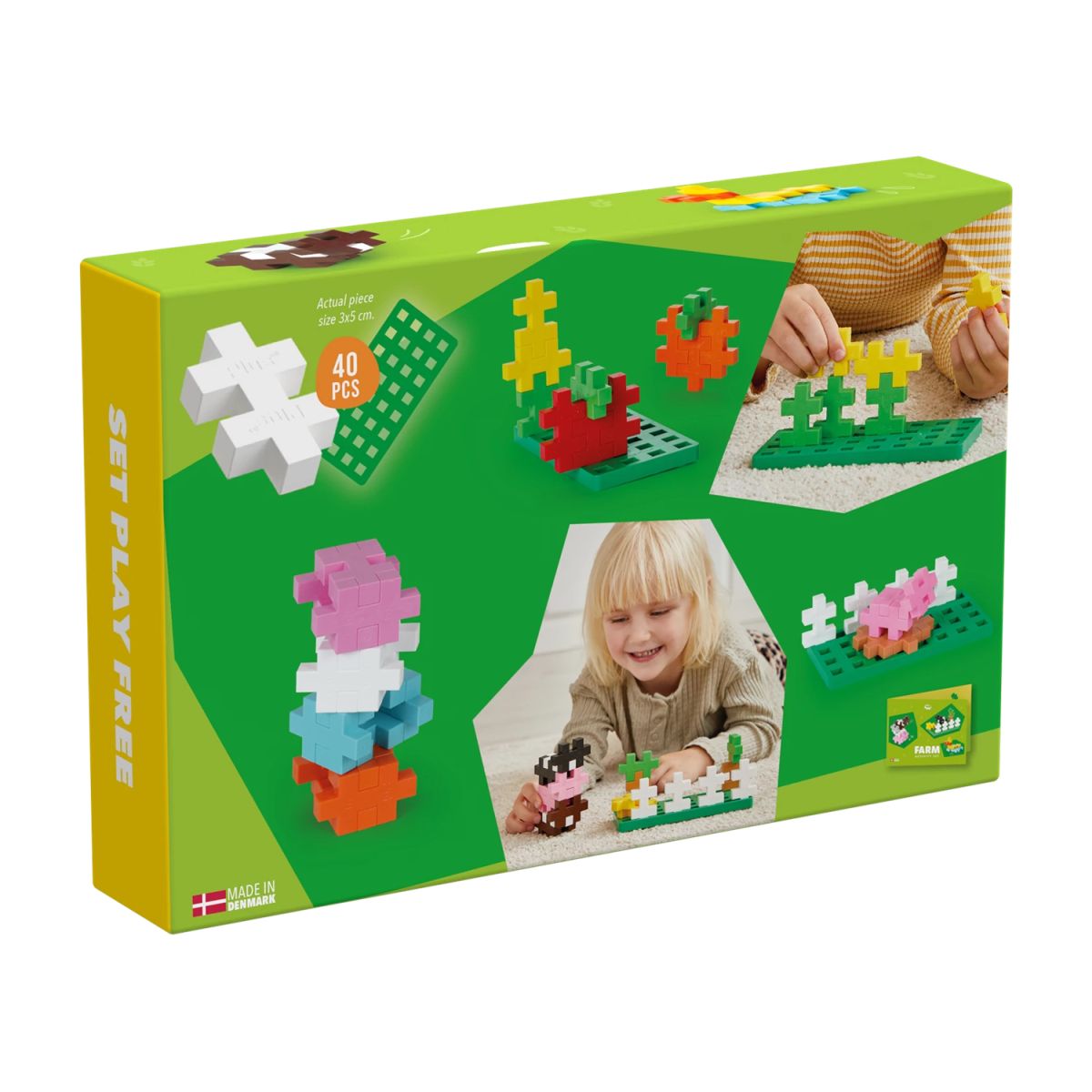 PLUS PLUS 50 Kreativ Bausteine BIG Bauernhof