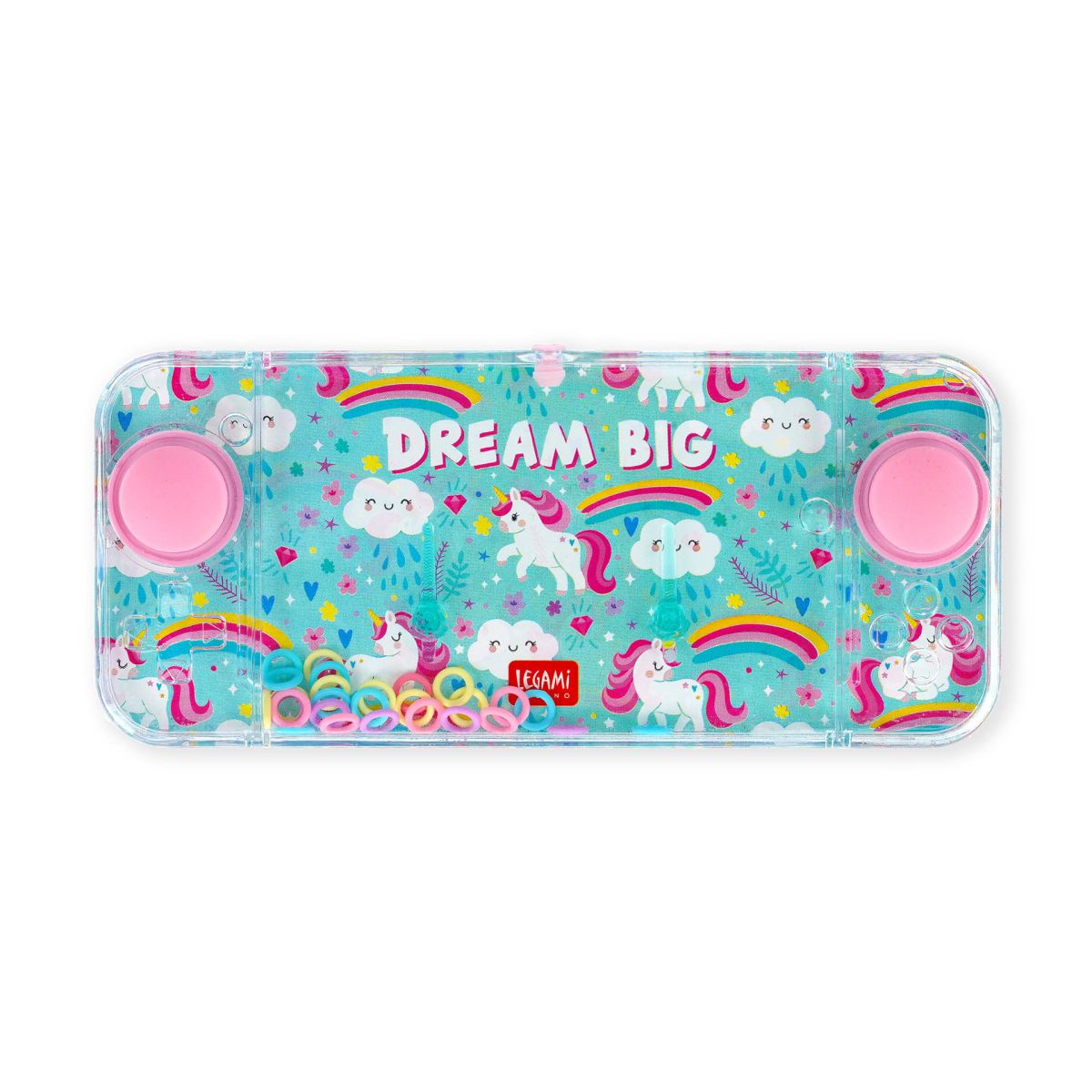 Taschen-Mini-Wasserspiel Einhorn - Legami