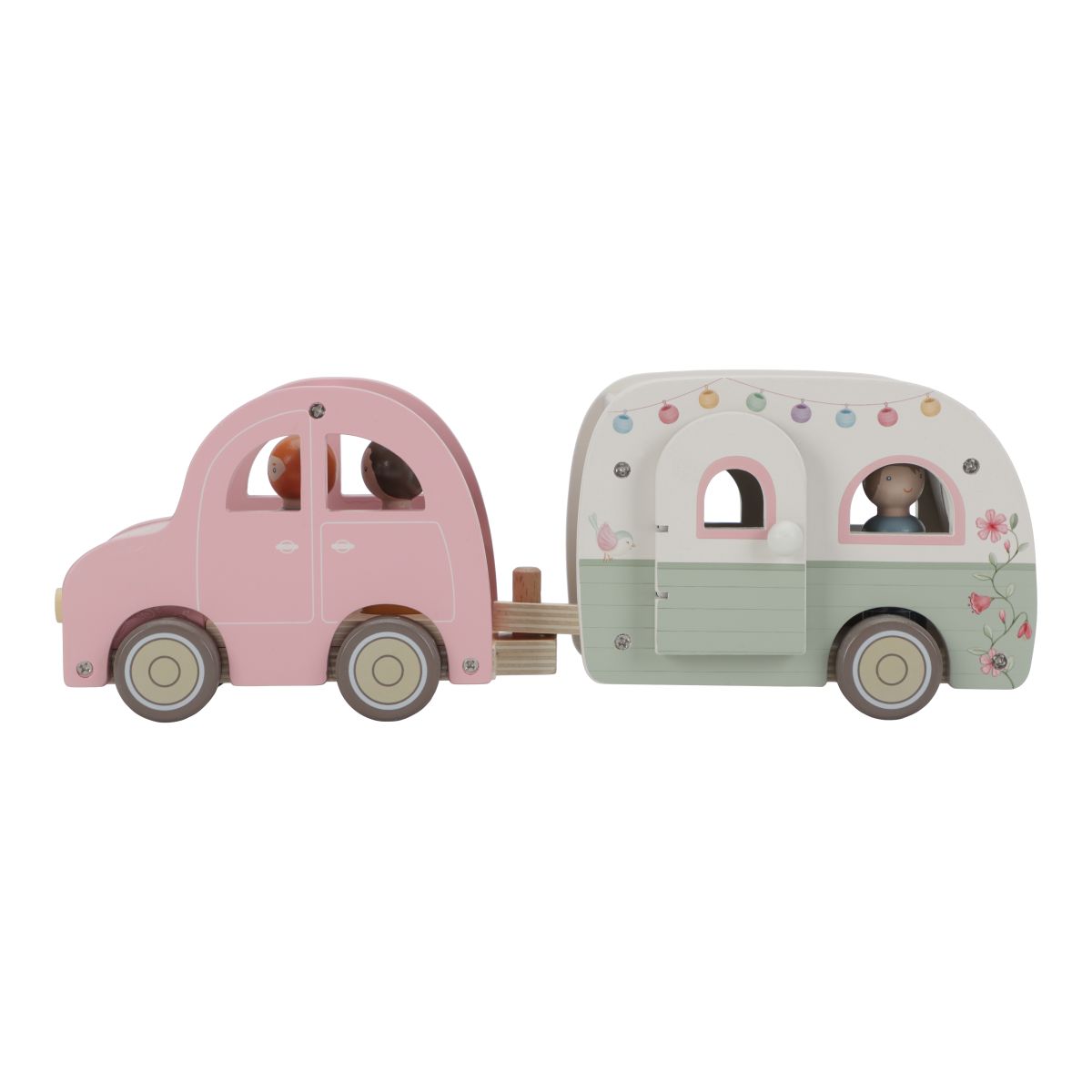 Auto mit Wohnwagen - Little Dutch