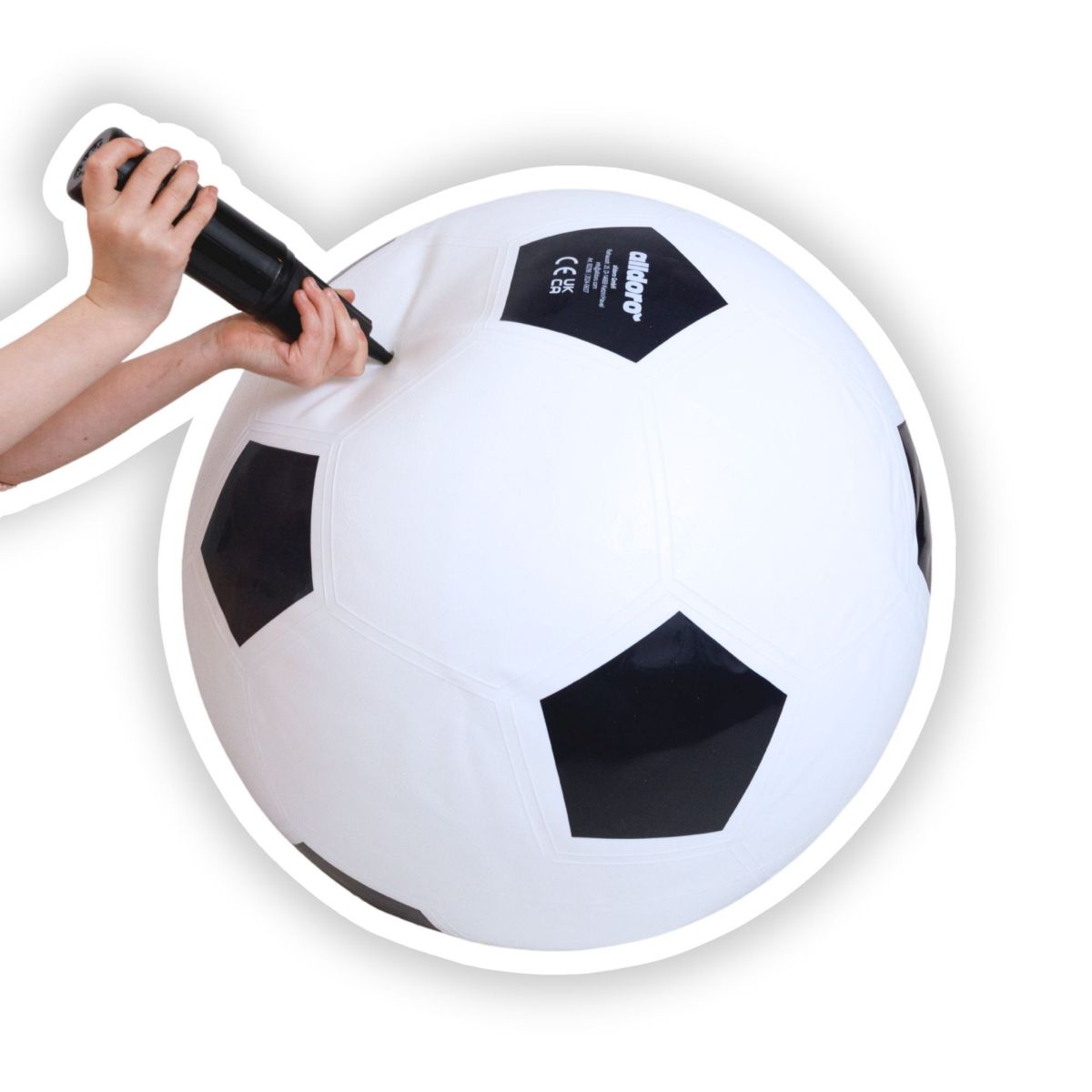 XXL Fußball aufblasbar 75 cm - Alldoro