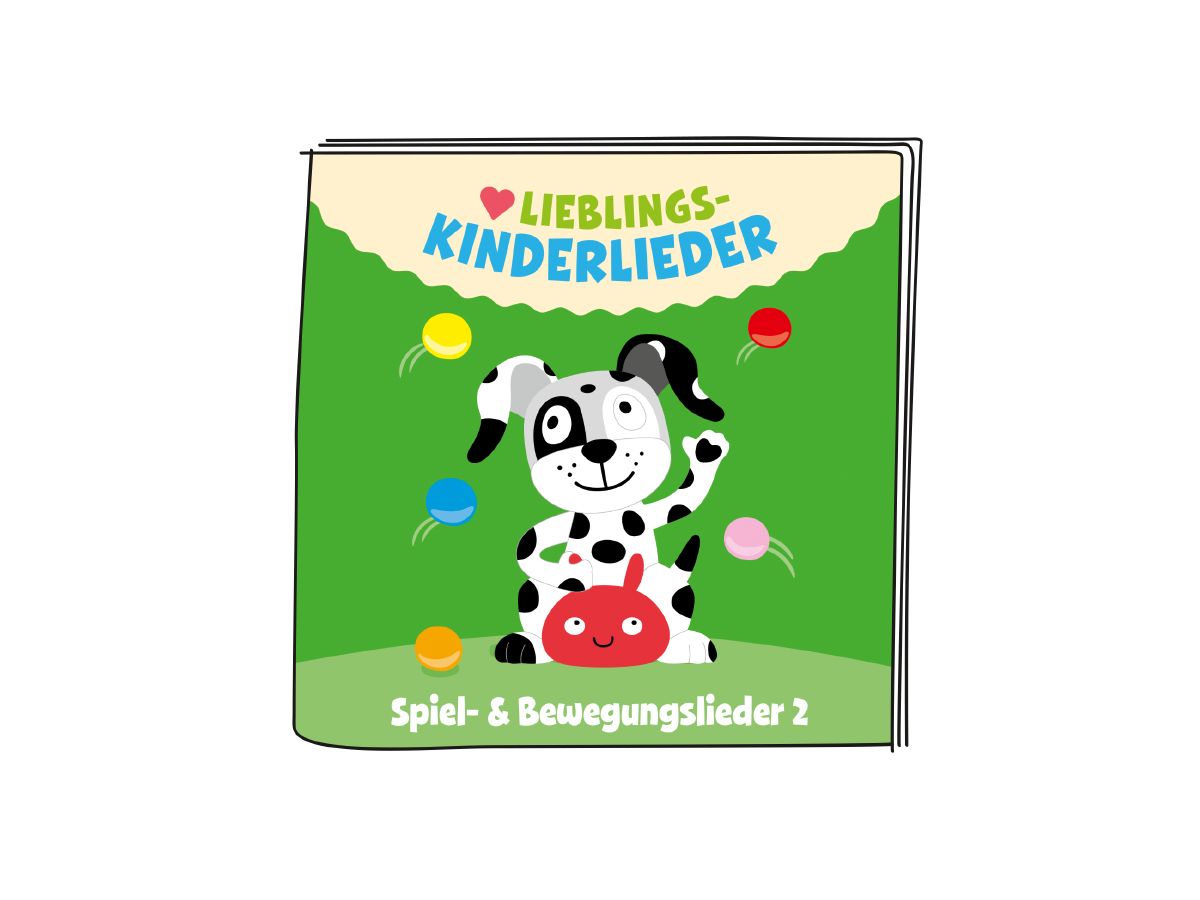 Lieblings-Kinderlieder - Spiel- und Bewegungslieder 2 (Neuauflage) - Tonies 3+