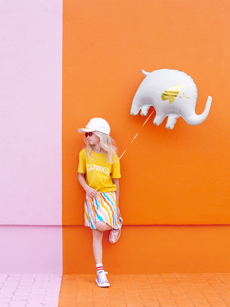 Folienballon Elefant, 83x58 cm - Party Deco